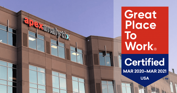 Great Place to Work®: Honored for Third Consecutive Year | apexanalytix