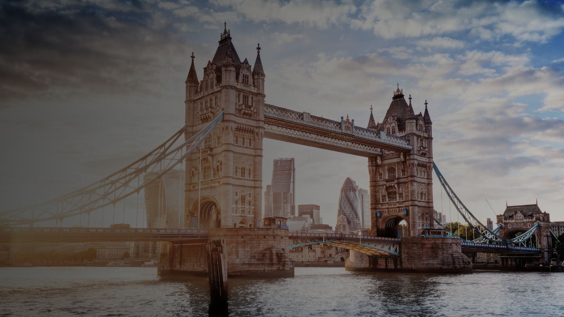 An image of tower bridge in London