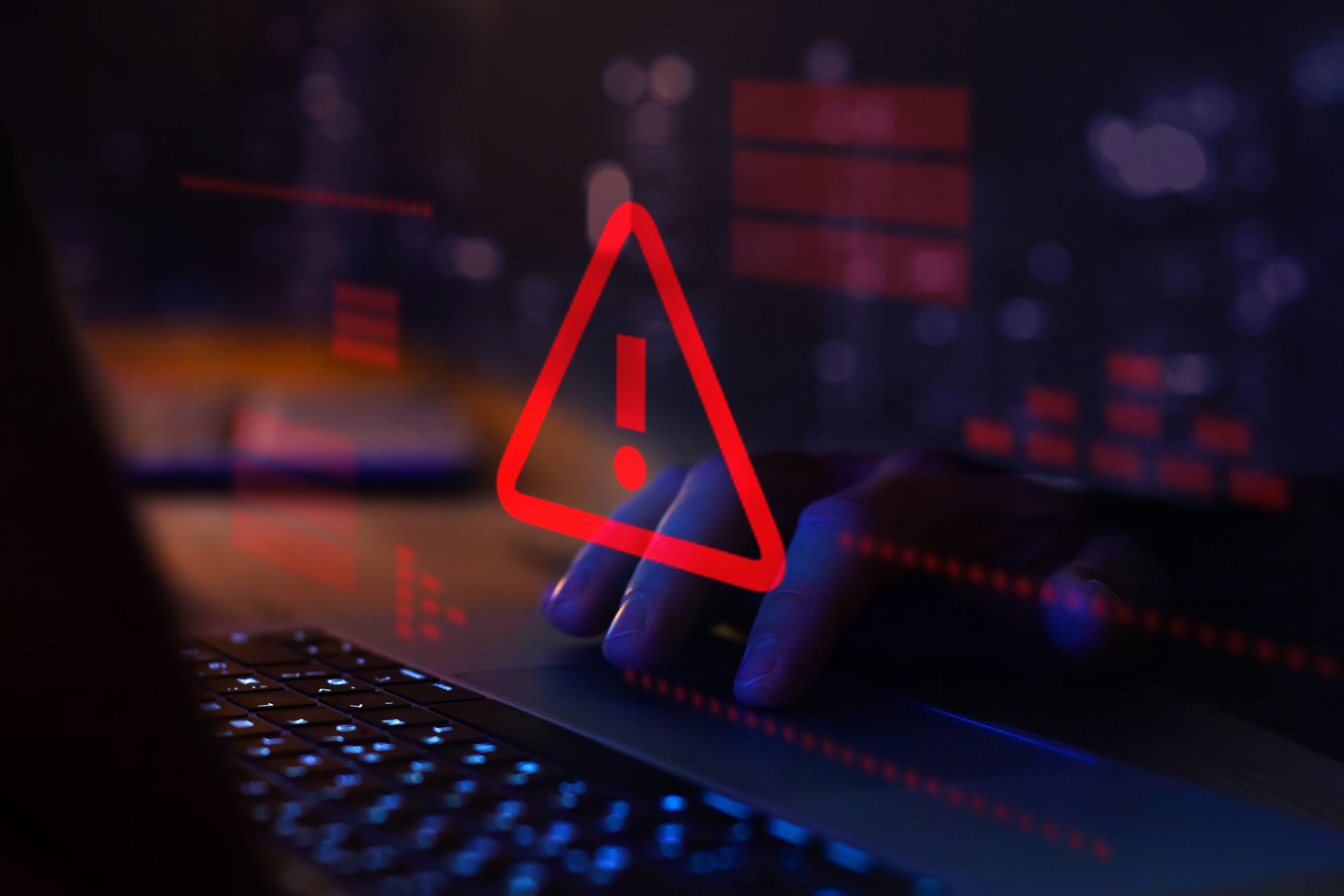 Warning,Alert,Of,Hacker,Attack,,System,Error,Or,Security,Breach
