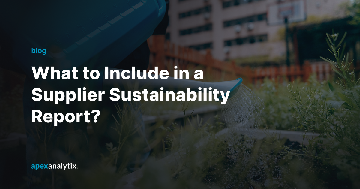 What to Include in a Supplier Sustainability Report_ [List]