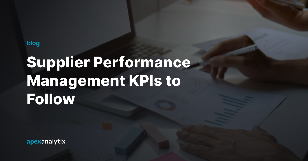 16 Supplier Performance Management KPIs to Follow in 2027