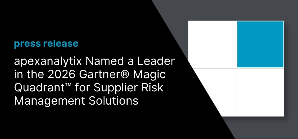 apexanalytix Gartner press release