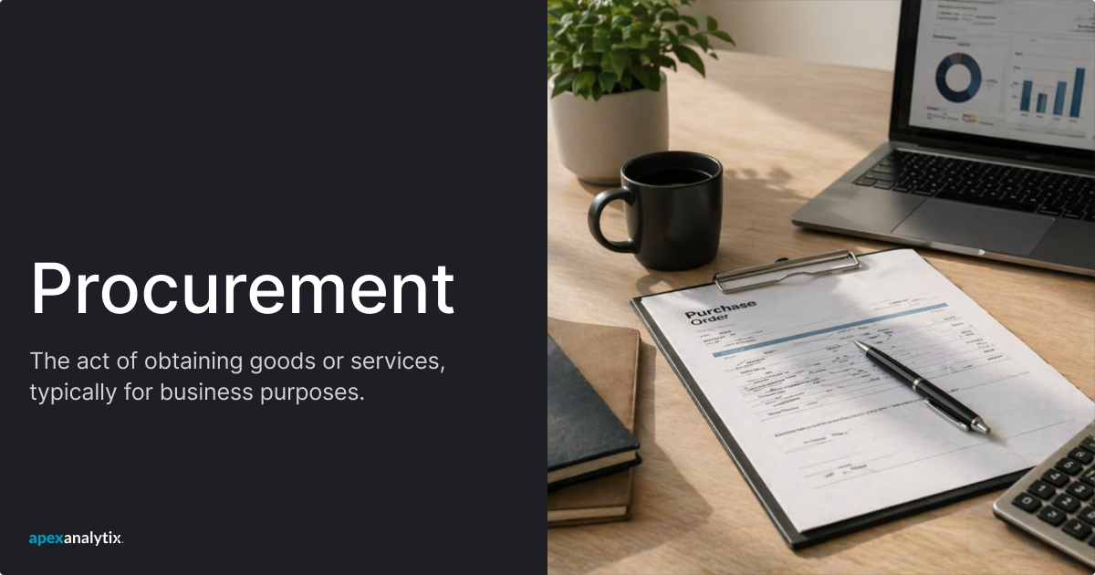 Procurement